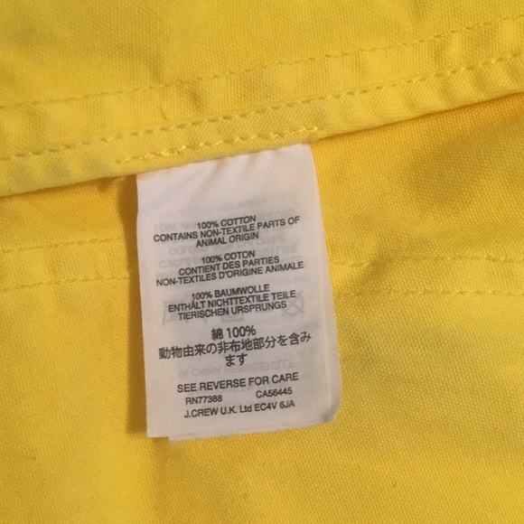 Bright yellow J-Crew  jacket, perfect for spring - Picture 7 of 8